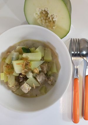 Foto resep Lodeh Pepaya Muda non santan