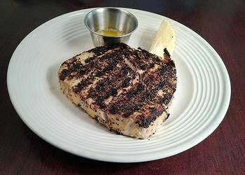 How to Make Yummy Blackened Tuna Steaks  Or any firm fish steak or fillet 