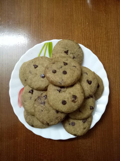 Foto resep Eggless choclate chips cookies