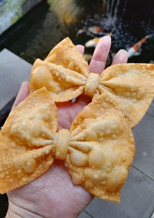 Foto resep Kulit pangsit goreng pita