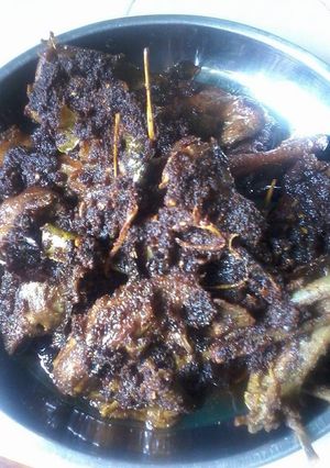 Foto resep Bebek bumbu hitam khas madura