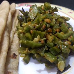Ridge gourd palya A picture of Ridge gourd palya.