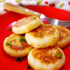 A picture of Umami-Filled Imitation Crab Croquettes.