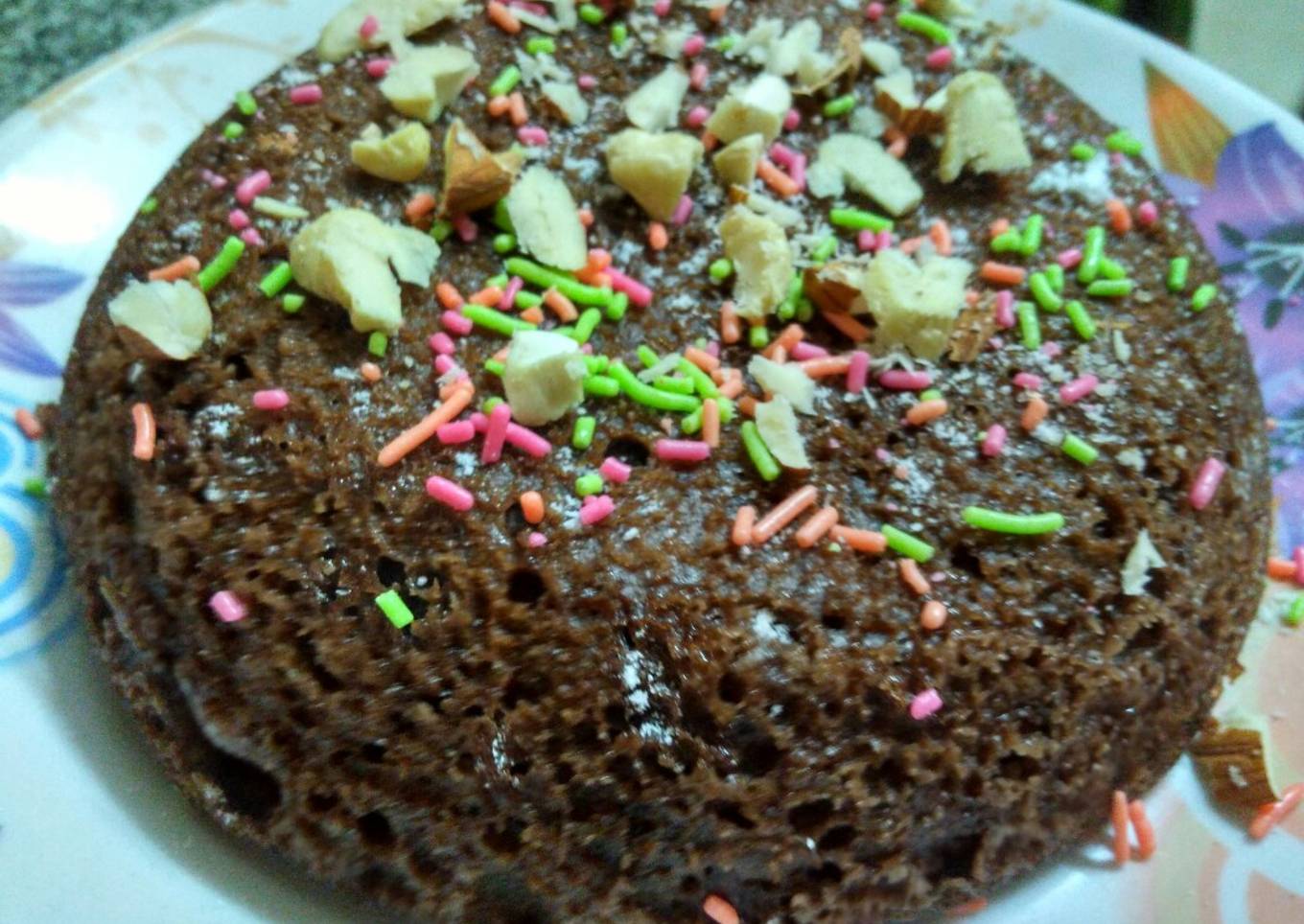 Valentine spcailly Chocolate dry fruit cake