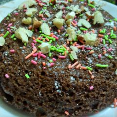 Valentine spcailly Chocolate dry fruit cake A picture of Valentine spcailly Chocolate dry fruit cake.