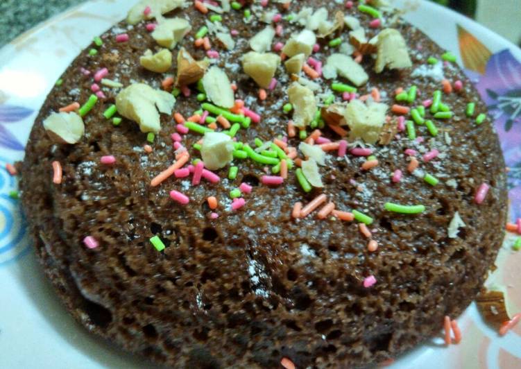 valentine spcailly chocolate dry fruit cake recipe main photo