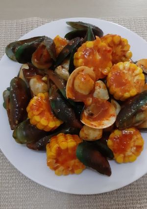 Foto resep Seafood Pedas Manis