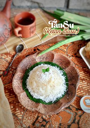 Foto resep Ketan Susu Ala TanSu Kemayoran