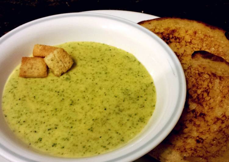 Simple Way to  Cheesy Broccoli Soup