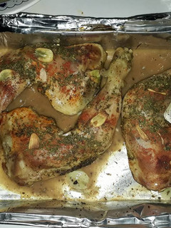 Una foto de Pollo al Limón al Horno