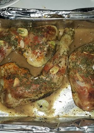 Una foto de Pollo al Limón al Horno