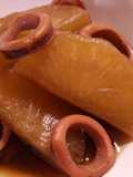 Boiled Daikon with Squid