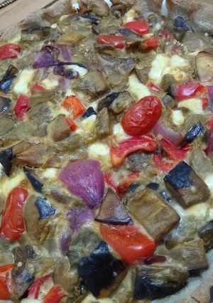 Una foto de Tarta de berenjenas apta para celíacos sin gluten