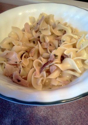 A picture of Easy Chicken Noodle Soup.