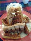 Pork crackling. (Chicharon de puerco)