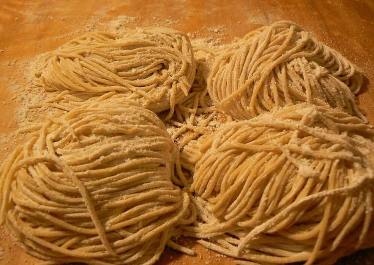 Simple Way to Prepare Homemade Ramen Noodles