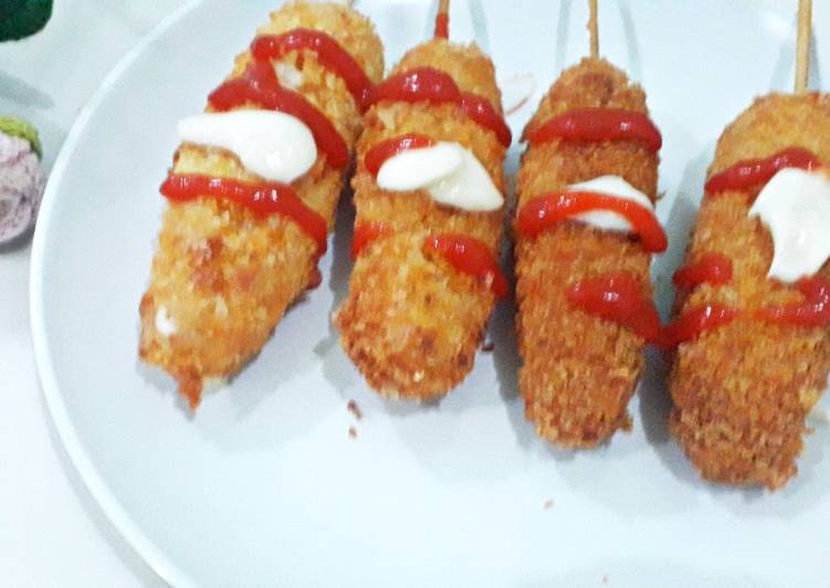 Resep Corndog ala ala yang Bisa Manjain Lidah