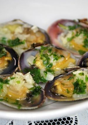 A picture of Sublime Baked Manila Clams with Garlic Butter.