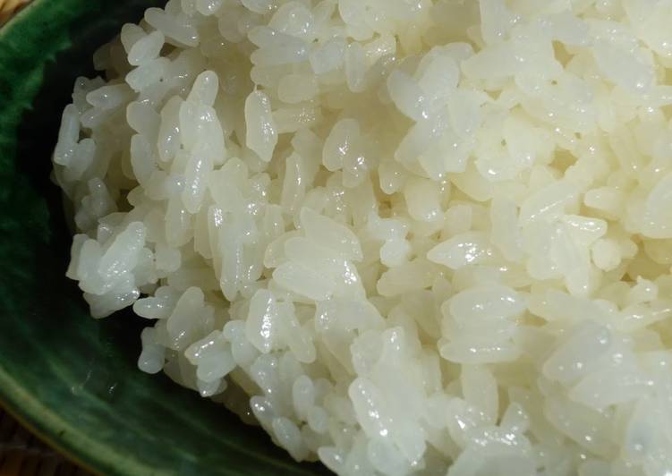 Step-by-Step Guide to Prepare Perfect Let&#39;s Make Delicious Sushi Rice