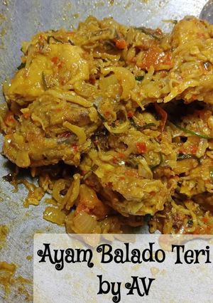 Foto resep Ayam Sambal Balado Teri