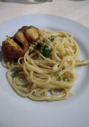 Foto resep Fettuccine Bumbu Cikur Pedas