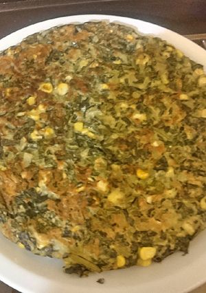 Una foto de Tortilla de Acelga y Choclo