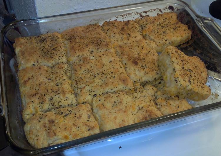 Easiest Way to Make Speedy Easy Garlic Cheddar Biscuits