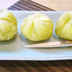 A picture of Easy Osechi Microwaved Kuri Kinton (Chestnut Paste).