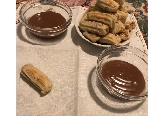 Churros e Cioccolata calda🍫