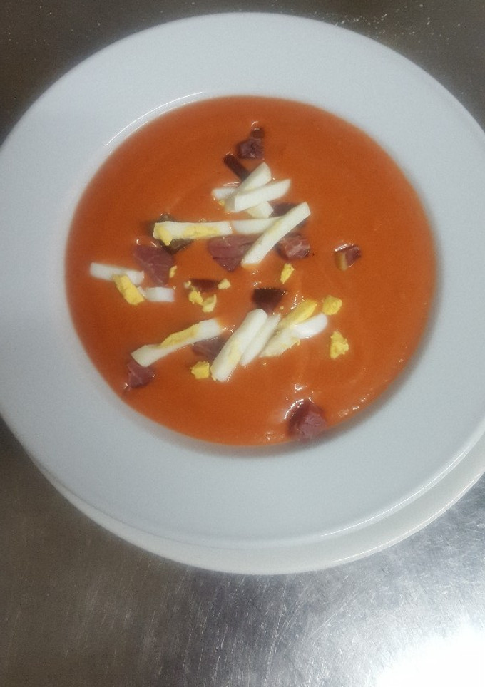 Una foto de Salmorejo