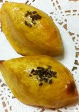 A picture of Easy Sweet Potato Snacks in a Toaster Oven.