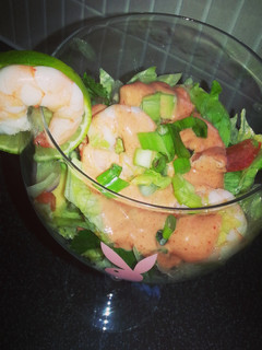 A picture of Shrimp cocktail!.