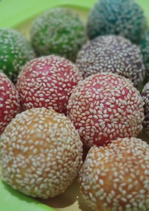 Foto resep Onde-onde pelangi 🌈
