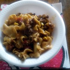 A picture of mexican pasta.