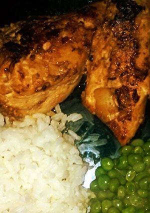 A picture of Lemon Garlic Chicken.