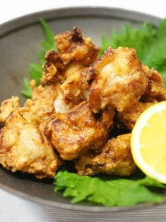 A picture of Chicken Karaage made with Shio-koji.