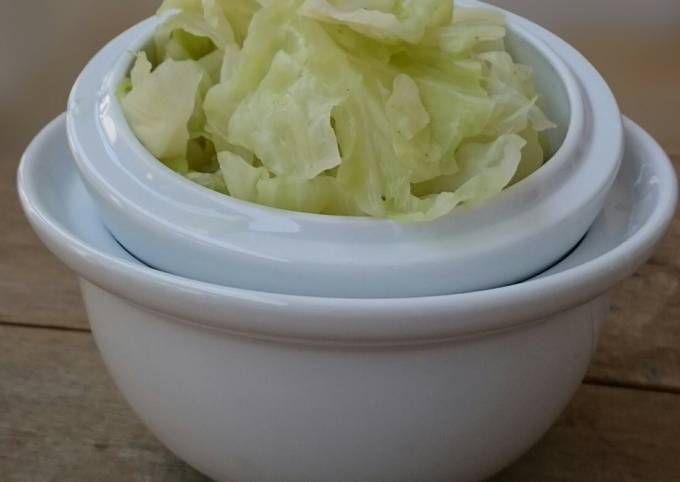 Cabbage With Garlic Stir Fry