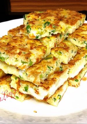 櫻花蝦芝麻烘蛋 的食譜成品照片