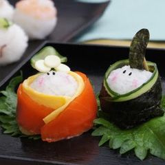 A picture of For Hinamatsuri (Doll Festival): Perfectly Round Temari Sushi #1.