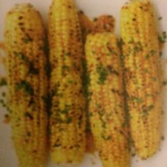 A picture of Grilled Corn With Steakhouse Butter.