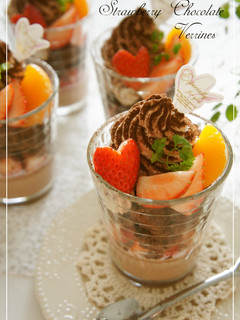 A picture of Strawberry Chocolate Verrine.
