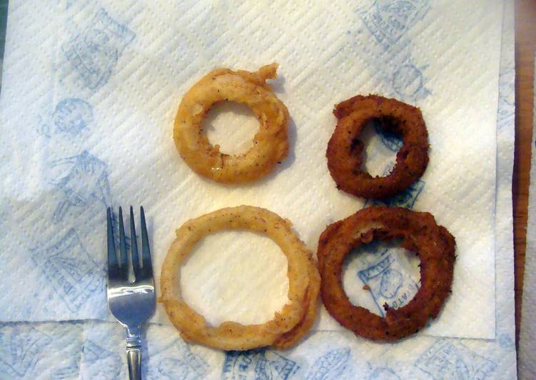 Recipe of Perfect taisen&#39;s fried onion rings