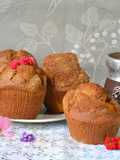 Muffins integrales con durazno en air fryer🧉