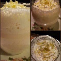 A picture of AMIEs White CHOCOlate Shake.