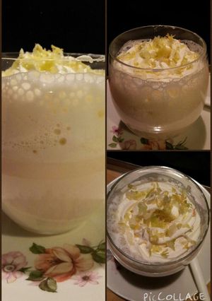 A picture of AMIEs White CHOCOlate Shake.