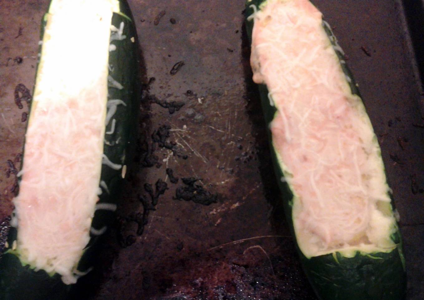 Italian Stuffed Zucchini
