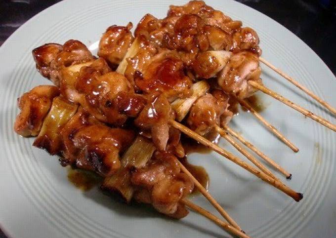 Yakotori Japanese Skewered Chicken Recipe by Air Fry with Me - Cookpad