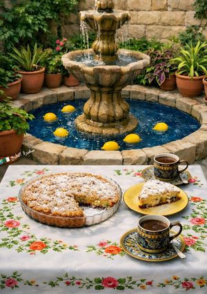 صورة لوصفة كيكة التفاح Cake moelleux aux pommes