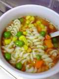 Consomme Soup with Macaroni