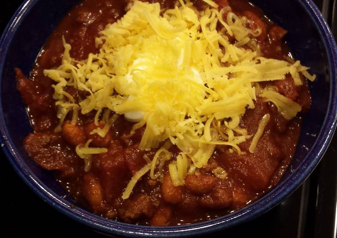 Steps to Make Perfect JRs Easy crockpot chili